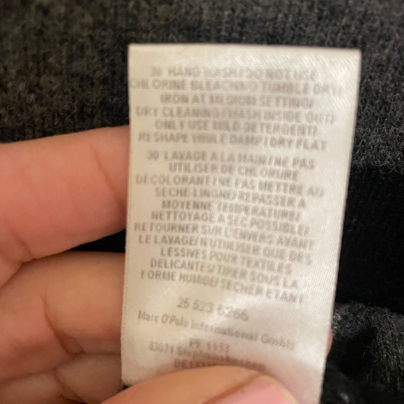 Marc O' Polo stripe sweater made in Turkey wool/viscose/ Angora/cashmere medium - Picture 4 of 6